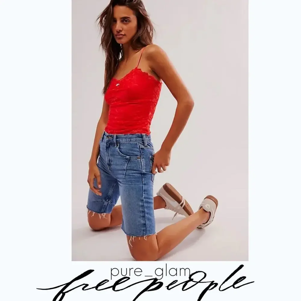 Free People lace top